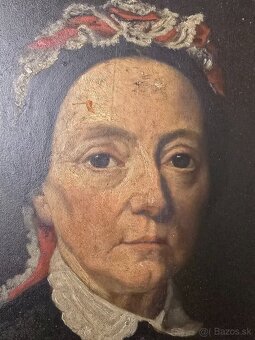Starožitný obraz maľba na dreve - 13