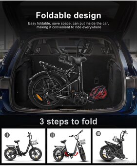 Elektrický bicykel Samebike CO5 PRO - 13