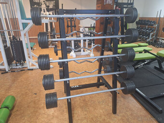 Bicepsová osa pevná váha (rovná, EZ) - NOVÁ - 13