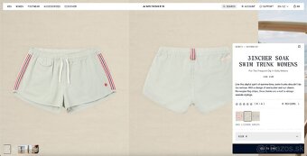 Nové kraťasy Amundsen 3incher Plunge Swim Trunk Womens - 13