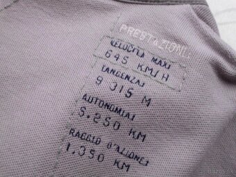 Aeronautica Militare pánske slim polo tričko M - 13