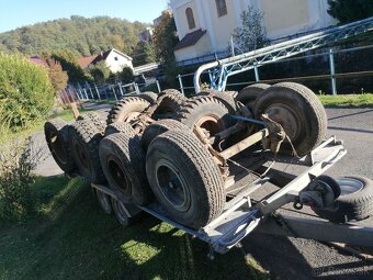 Predám kiper, majler 5 výsuv vhodné pre jednoosú vlečku auto - 13