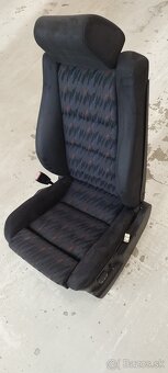 Bmw e34 M5 sedan Alcantara Hurricane sedacky - 13