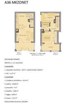 3 IZBOVÝ MEZONET APARTMÁN A36, TOPOLA, BULHARSKO LETOVISKO W - 13