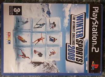 Playstation 2 + 2 ovládače + 3 hry - 13