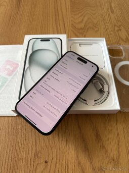 iPhone 15 128 gb Black - komplet príslušenstvo, záruka - 13