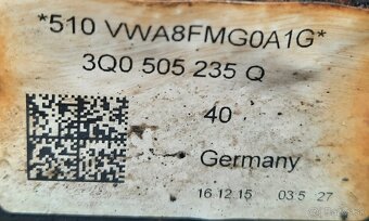 zadná náprava Passat B8 - 13