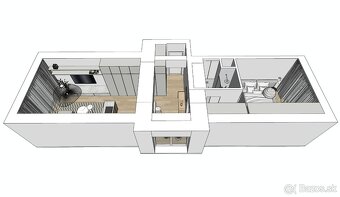 1-izbový byt Bratislava - NIVY - ul Budovateľská - 13