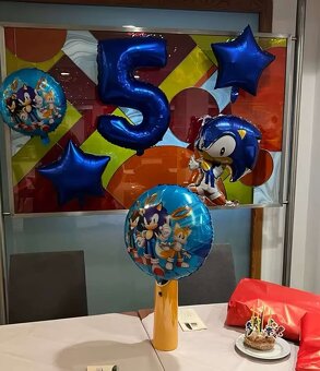 Nové balóny Ježko Sonic 68cm/ Knuckles 82cm - AŽ 15/16/17ks - 13