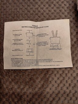 Fondue set na čokoládu - 13