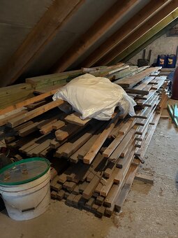Predám drevené dosky, hranoly, foršty - 13