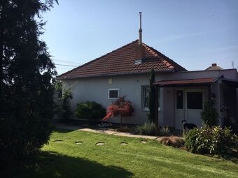 Dom s garážou na peknom rovinatom pozemku. - 13