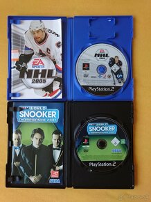 Hra na PS2 - PES, LMA MANAGER, NHL, SNOOKER - 13