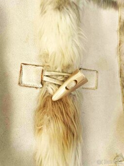 Kožušinová vesta S/M - 13