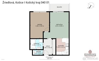 PREDAJ 2.izb. byt _ Košice - Staré mesto_Žriedlová - 13