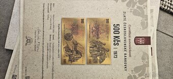 Zlate bankovy a minca - 13