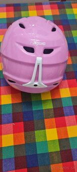 Predám detské lyze lyžiarky prilba - 13