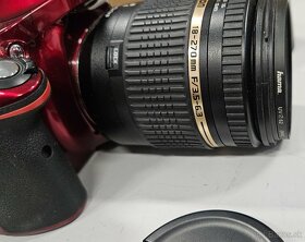 Nikon D5200 objektív Tamron 18 -270  plus externy blesk - 13