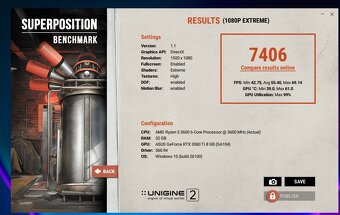 Predám herný PC v TOP stave / Ryzen 5 + 32GB + RTX3060ti - 13