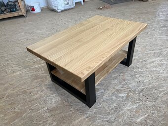 Masívny konferenčný dubový stôl - 13