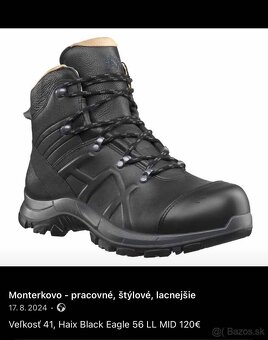 Veľkosť 41, MIX, kvalitné pracovné topánky, TOP - 13