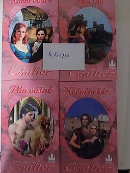 Historické romance -Stainforth, Coulter,James,Jeffries a iný - 13