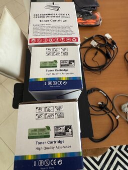 Tlačiareň HP laserjet M1132 MFP + 3 ks tonerov + 2 ks káblov - 13