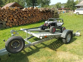 Prívesný vozík / Prepravník / na motocykel , atv. - 13