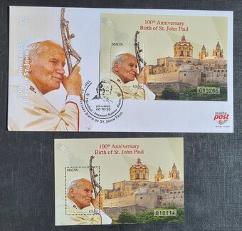 2020 100 rokov Jan Pavol 2 spolocne vydanie Polsko Vatikan - 13