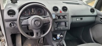 Caddy Maxi  2,0 TDI, 2012, 103kw/140PS, strieborná metalíza - 13