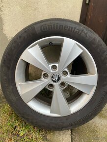 Pneumatiky Continetal + al disky škoda 3 - 13