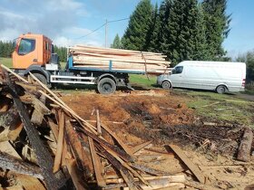 Porez guľatiny - mobilná pásová píla / mobilný gater - 13