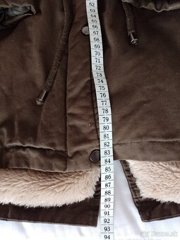 Teplučká zimná predĺžená bunda v.XL - 13