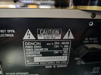 Denon HiFi zostava champagne DRA-565RD, DCD-615,DRS-640 - 13