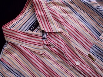 Armani Jeans pánska košeľa  L-XL - 13