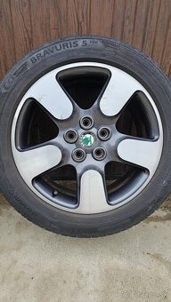 Komplet letnú sadu na ŠkodaScout 5x112 225/50 R17. - 13