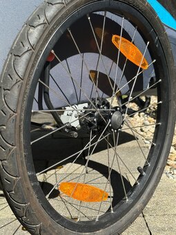 Cyklovozík Thule pre dve deti + Horský bicykel Cannondale - 13