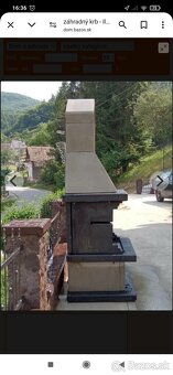 betónový krb ( záhradný gril) - 13