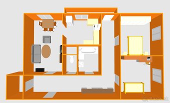 Na predaj veľkometrážny 3 izbový byt s balkónom - 13