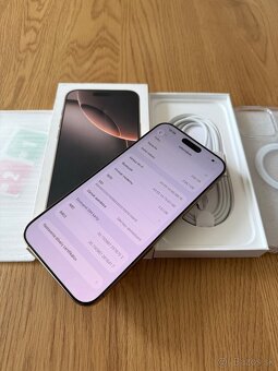 iPhone 16 Pro Max 256 gb Desert Titanium v záruke - 13