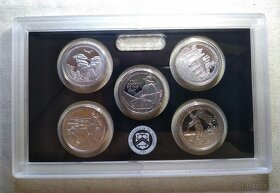 8x Strieborných proof sád "America the Beautiful" 2010-201 - 13