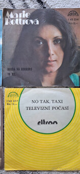 Malé retro LP gramofónové platne SUPRAPHON - 13