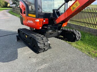 Minibagr Kubota KX019-4 hyd.podvozek / 2x lžíce - 13