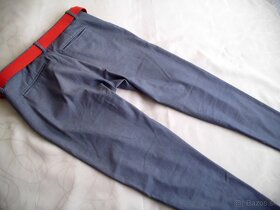 Zara pánske chino nohavice elastan M - 13