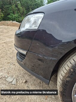 Predám kompletný predok pre Volkswagen Passat b6 3c--BLACK- - 13