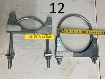 Spony a svorky na výfuk - 13