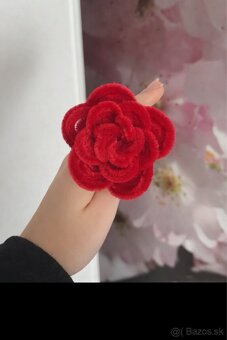 Kvety z chlpatého drôtiku - 13