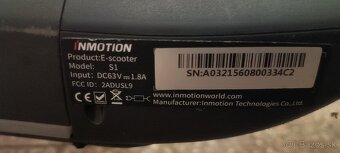 Elektrokolobezka Inmotion S1 - 13