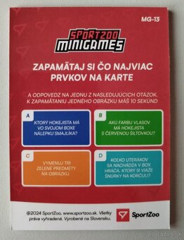 Hokejové kartičky TIPOS EXTRALIGA - MINIGAMES od SPORTZOO - 13