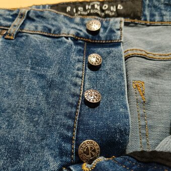 John Richmand RICH modré džínsy rifle jeans W40 - 13
